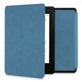   Pouzdro pro Amazon Kindle Paperwhite 11, Kwmobile, Modré, Eko-kůže, 57159,78