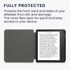 Kryt pro Kobo Libra 2, Kwmobile, šedý, textil, 57171.19