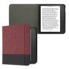 Pouzdro pro Kobo Libra 2, Kwmobile, Červená/Černá, Textil, 57170.20