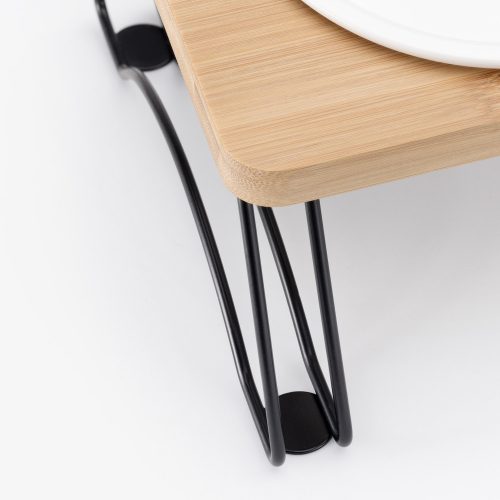 Sada 2 misek pro psy a ryby se šikmou podpěrou Navaris, 300 ml, 57206.2