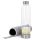 Sticla cu pietre semipretioase Navaris, cu citrin, 420 ml, borosilicata, capac inox, 53150.05