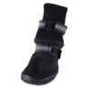 Protiskluzové pantofle pro psy Navaris vel. M, Černá, Textil, 57209.2