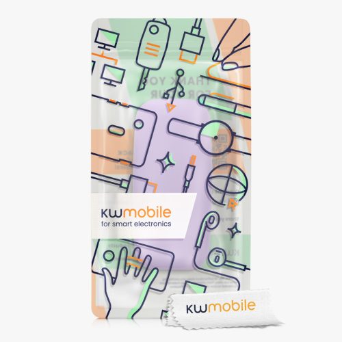 Kryt Kwmobile pro Nokia 105 (2019), silikonový, fialový, 53673.108