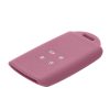 Kryt na klíče od auta pro Renault 4 Buttons - Smart Key, Kwmobile, růžový, silikon, 48035.167