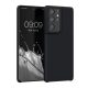 Kryt Kwmobile pro Samsung Galaxy S21 Ultra, silikonový, černý, 54074.01