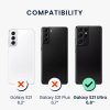 Kryt Kwmobile pro Samsung Galaxy S21 Ultra, silikonový, černý, 54074.01