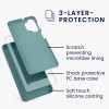 Pouzdro Kwmobile pro Samsung Galaxy A32 5G, silikonové, zelené, 54336.171