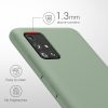 Pouzdro Kwmobile pro Samsung Galaxy A51, silikonové, zelené, 51197.172