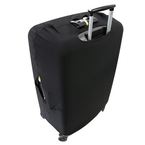 Kryt na kočárek velikost L, Kwmobile, Black/White, Lycra, 45230.3.03