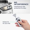 Pouzdro na klíče od auta pro Ford 3 tlačítka – MyKey, Kwmobile, stříbrná, silikonová, 57313.94