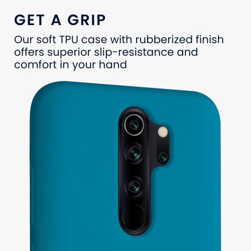 Kryt Kwmobile pro Xiaomi Redmi Note 8 Pro, silikonový, modrý, 50248.224
