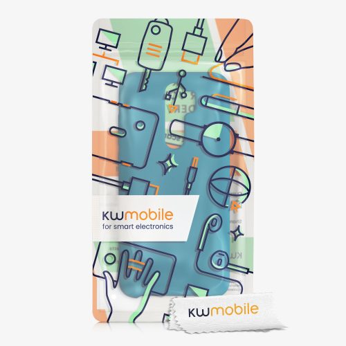 Kryt Kwmobile pro Xiaomi Redmi Note 8 Pro, silikonový, modrý, 50248.224