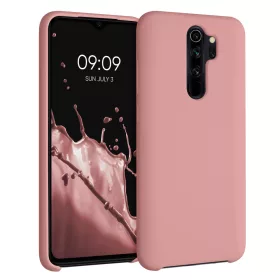   Pouzdro Kwmobile pro Xiaomi Redmi Note 8 Pro, silikonové, růžové, 50248.193