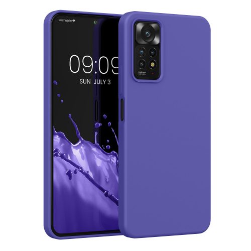 Kryt Kwmobile pro Xiaomi Redmi Note 11 Pro/Redmi Note 11 Pro 5G, silikon, modrý, 57373.234