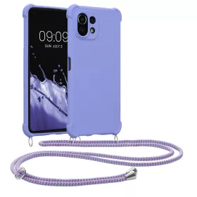   Kryt Kwmobile pro Xiaomi Mi 11 Lite 5G/11 Lite 5G NE, silikon, modrý, 55902.108