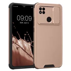  Pouzdro Kwmobile pro Xiaomi Redmi 9C, silikonové, růžové, 57391.31