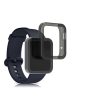 Sada 2 kusů pouzder pro Xiaomi Mi Watch Lite/Redmi Watch, Kwmobile, Transparent/Black, Silikon, 54528.03