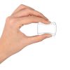 Sada 2 kusů pouzder pro Xiaomi Mi Watch Lite/Redmi Watch, Kwmobile, Transparent/Black, Silikon, 54528.03