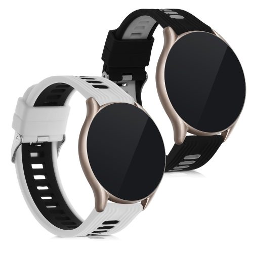 Sada 2 řemínků pro Huami Amazfit GTR (47mm)/Amazfit GTS 2/Amazfit GTR 3, Kwmobile, Multicolor, Silikon, 57431.03