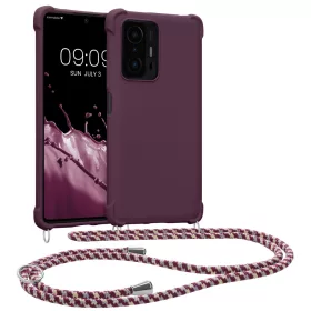   Kryt Kwmobile pro Xiaomi 11T/11T Pro, silikon, fialový, 57395.187