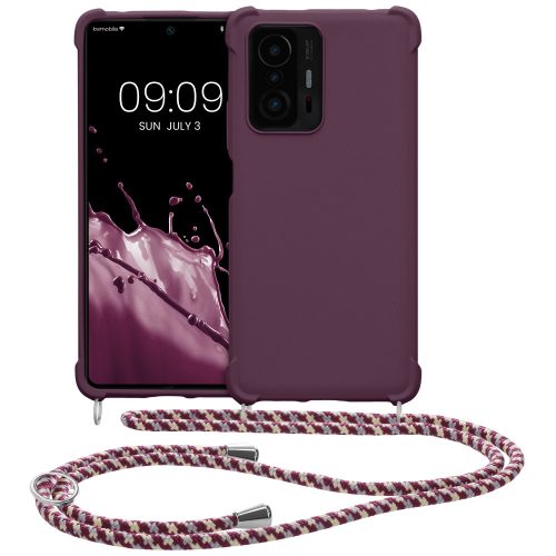 Kryt Kwmobile pro Xiaomi 11T/11T Pro, silikon, fialový, 57395.187