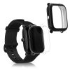 Sada 2 pouzder pro Huami Amazfit A1608/Amazfit Bip U/Amazfit U pro, Kwmobile, Black/Transparent, Silikon, 57435.02