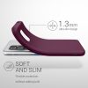 Pouzdro Kwmobile pro Asus Zenfone 8, silikonové, fialové, 55257.187