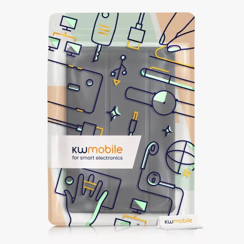 Obal na tablet Samsung Galaxy Tab S8, Kwmobile, černý, eko kůže, 57463.01