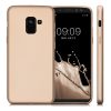 Kryt Kwmobile pro Samsung Galaxy A8 (2018), silikonový, zlatý, 45634.66