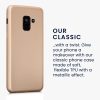 Kryt Kwmobile pro Samsung Galaxy A8 (2018), silikonový, zlatý, 45634.66