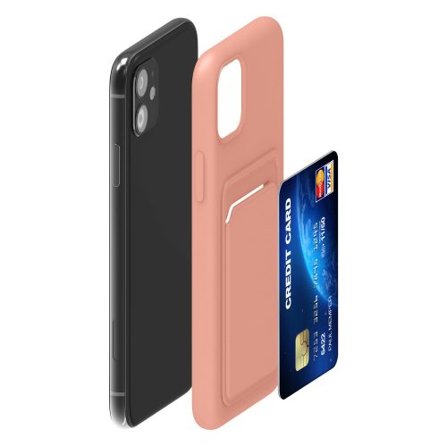 Kryt Kwmobile pro Apple iPhone 11, silikonový, růžový, 55114.199