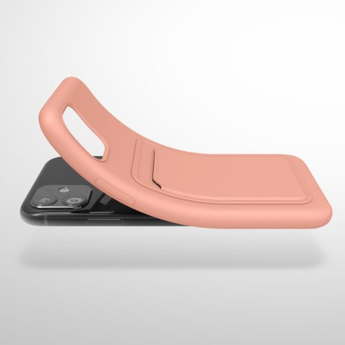 Kryt Kwmobile pro Apple iPhone 11, silikonový, růžový, 55114.199