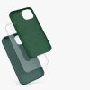 Kryt Kwmobile pro Apple iPhone 13, silikonový, zelený, 55878.171