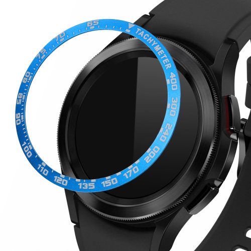 Rámeček ciferníku pro Samsung Galaxy Watch 4 Classic (46mm), Kwmobile, Modrý, Hliník, 56179.03