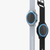 Rámeček ciferníku pro Samsung Galaxy Watch 4 Classic (46mm), Kwmobile, Modrý, Hliník, 56179.03