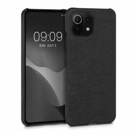   Kryt Kwmobile pro Xiaomi Mi 11 Lite 5G/11 Lite 5G NE, textilní, šedý, 57487.19