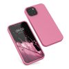 Kryt Kwmobile pro Apple iPhone 13 Mini, silikonový, růžový, 55877.212