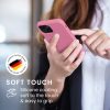 Kryt Kwmobile pro Apple iPhone 13 Mini, silikonový, růžový, 55877.212