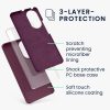 Pouzdro Kwmobile pro Honor 50, silikonové, fialové, 55481.190