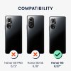 Pouzdro Kwmobile pro Honor 50, silikonové, fialové, 55481.190