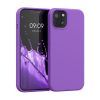 Kryt Kwmobile pro Apple iPhone 13, silikon, fialový, 55878.221