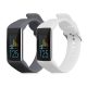 Sada 2 řemínků pro Polar A360/A370, Kwmobile, šedá/bílá, silikon, 56436.03