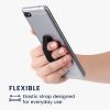 Sada 3 kroužkových držáků na telefon, Kwmobile, Multicolor, Plast, 43997.09