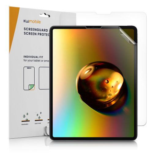 Sada 2 ochranných fólií pro tablet Apple iPad Pro 12,9" (2021), Kwmobile, Transparent, Plast, 57768