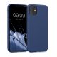 Kryt Kwmobile pro Apple iPhone 11, silikon, modrý, 50791.116
