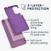 Pouzdro Kwmobile pro OnePlus Nord 2 5G, silikonové, fialové, 56070.235