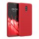 Pouzdro Kwmobile pro OnePlus 6T, silikonové, červené, 55347.09