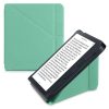 Pouzdro pro Kobo Libra 2, Kwmobile, zelené, ekokůže, 56576.71