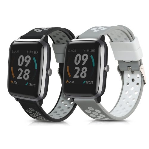 Sada 2 řemínků pro Willful Smartwatch/Fitnesstracker, Kwmobile, Multicolor, Silikon, 56228.02