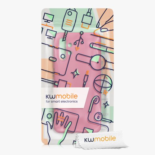 Pouzdro Kwmobile pro Samsung Galaxy A13, silikonové, fialové, 57805.167